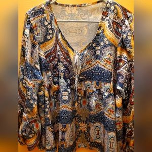 2  Boho style womans shirts